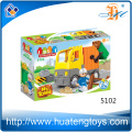 Hot Selling criativo mega Solo para baixo carros Building Blocks Brinquedos